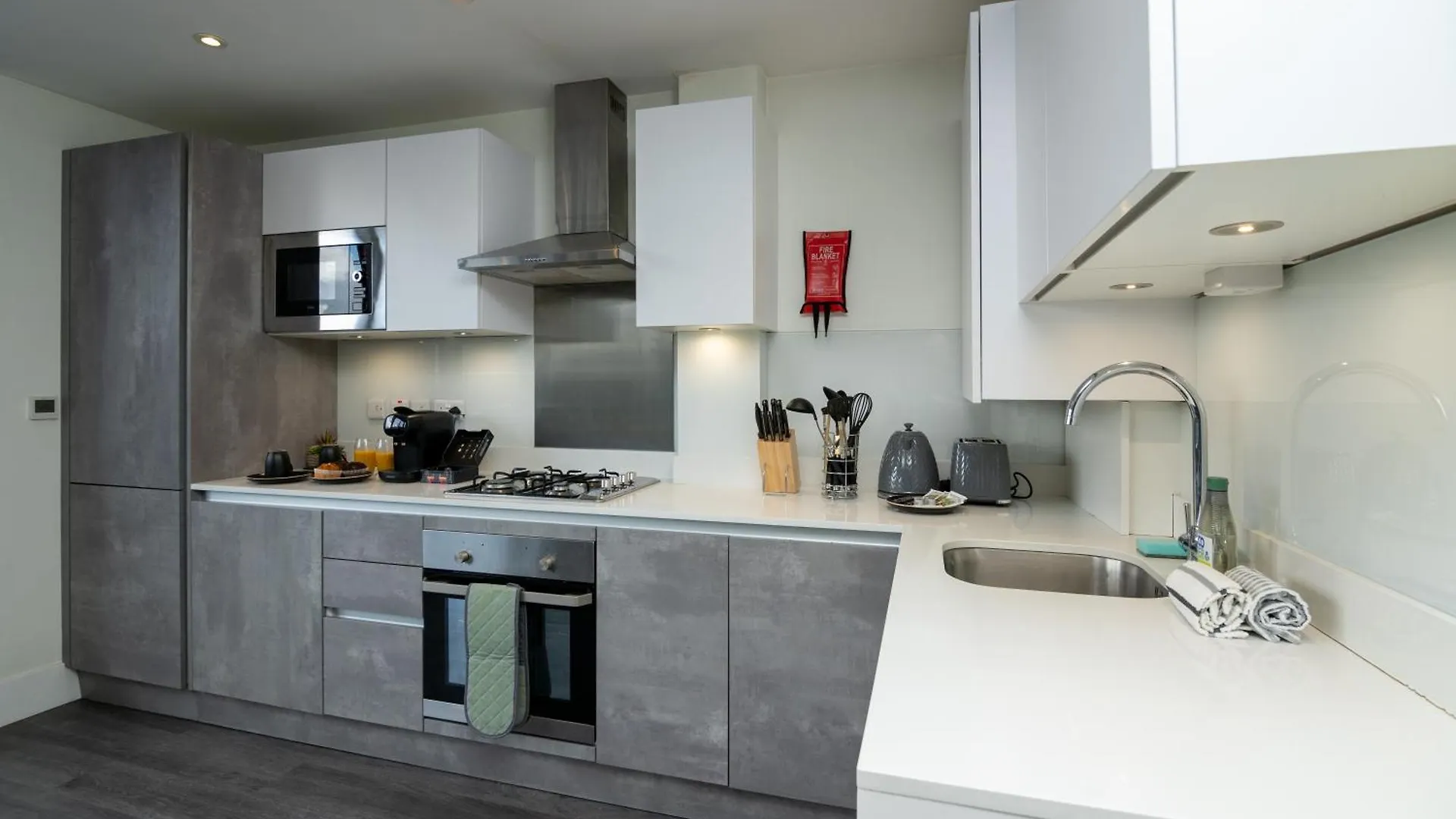 Apartmán Elegant Luxe Penthouse In Whitechapel Londýn Velká Británie